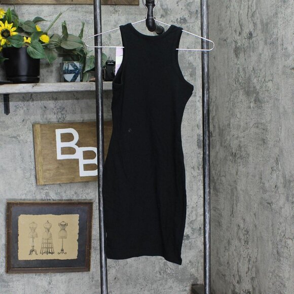 Wild Fable Women's Sleeveless Knit Bodycon Dress 85390127 Black XS - Picture 2 of 6